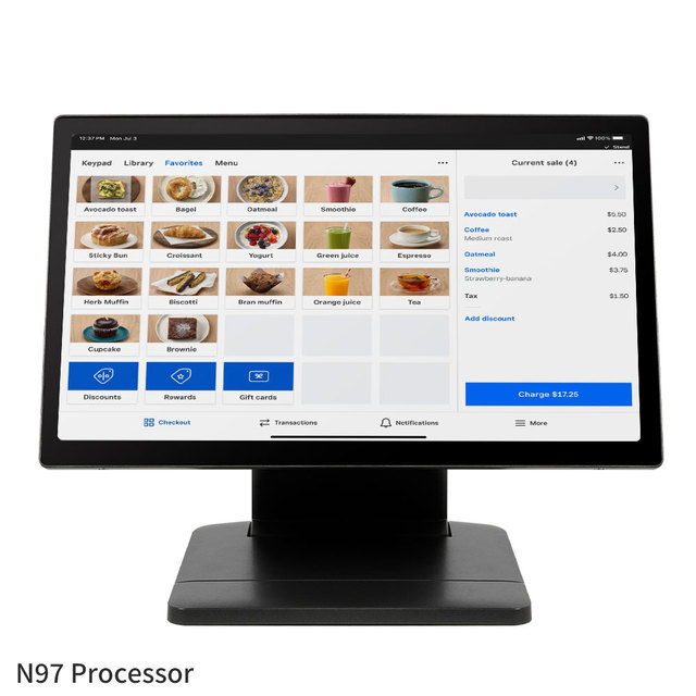 Wholesale Custom Capacitive Touch Screen POS Systems with 8G RAM & 256GB SSD Windows Bluetooth/Wi-Fi for Restaurant