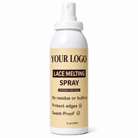 Spray Fixateur Adhésif Fort pour Perruques et Extensions Lace Front 4oz