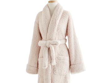 <span class=keywords><strong>Albornoz</strong></span> Casual de Forro <span class=keywords><strong>Polar</strong></span> Cálido de Alta Calidad Personalizado para <span class=keywords><strong>Mujer</strong></span>, Extra Largo y Esponjoso para Todas las Estaciones - Product Image 1
