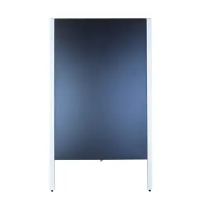 A Frame Signs Pavement Sign Sidewalk Display Stand Outdoor Advertising Chalk Board Modern Style Folding Double Sided