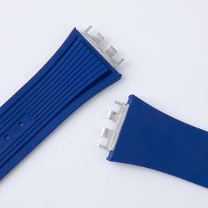 Logo personalizzato testa in metallo a rilascio rapido compatibile con Hublot originale Hblot <span class=keywords><strong>Big</strong></span> <span class=keywords><strong>bang</strong></span> 441 Fluororubber cinturino orologio 26*18mm - Product Image 6