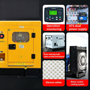Generador Diésel Silencioso de 50 kVA 40 kW con Certificación CE ISO, Arranque Automático ATS, para Francia, África, Medio Oriente, Industria y Minería - Product Image 2