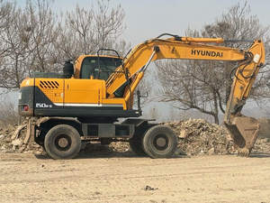 Hyundai 150W-9 150W-7 210W-7 210W-9 210W-VS pelleteuse sur pneus Hyundai R150-9S à vendre Hyundai Robex 150 bonne performance - Product Image 2