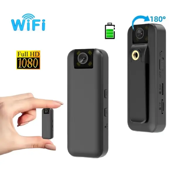 Best Seller CB77W Mini WiFi Camera HD 1500MAh Remote Wireless Voice Recorder Human Detection Home Security Portable Small Camera