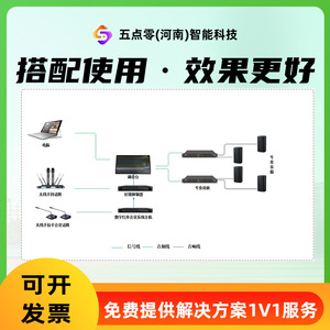 Wireless Handheld <b>Microphones</b> 1500m Range For School Playground Gymnasium Use - Product Image 4