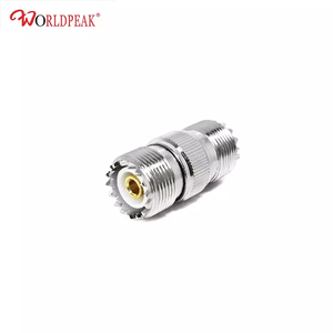 UHF 239 SO-hembra a UHF hembra Jack RF adaptador de conector de barril recto que une puentes o cables en CB o HAM Radio - Product Image 6