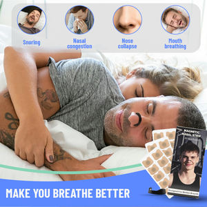 बेहतर नींद के लिए एंटी-खर्राटे नाक क्लिप के लिए पुनः प्रयोज्य नाक क्लिप को पुनः प्रयोज्य नाक पट्टी - Product Image 6