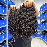 Extensions de cheveux humains bouclés naturels, lots de cheveux bruts cambodgiens, lots de cheveux bruts, extensions de cheveux bouclés naturels des Caraïbes