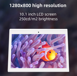 Hot bán 10/13 inch Android Màn hình cảm ứng kép máy tính bảng PoE điện phòng họp máy tính bảng tự dịch vụ kiốt đặt hàng máy tính bảng - Product Image 5