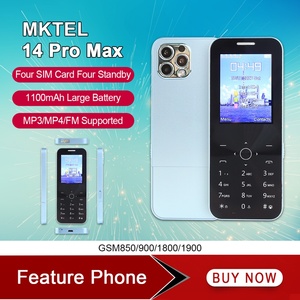 Téléphone portable à barre 4 SIM débloqué, nouveau modèle, écran 2,4 pouces, 2G GSM, pour seniors, vente chaude - Product Image 6