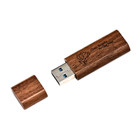 Flashdisk Kayu Bambu Multi Material dengan Desain Tutup Kustom dan Logo Laser untuk Hadiah Fotografi Studio Grosir