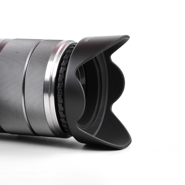52MM Tulip Flower Lens Hood for Canon EF-S 24mm F/2.8 STM Lens