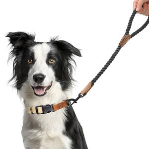 Collar de Perro de Cuerda Multicolor, Resistente y Duradero de NiBao - Product Image 5