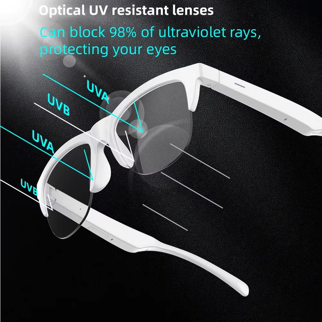 Hot F01 Smart Sunglasses Camera Touch Control AI Translator Video Recording Waterproof WIFI Connectivity Eye Glasses