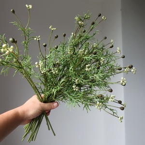 Nuovo Stile Versatile <span class=keywords><strong>di</strong></span> Piante Artificiali, Bacche Selvagge in <span class=keywords><strong>Plastica</strong></span>, Fiori Artificiali per Matrimoni, Bouquet Annodati a Mano, Decorazioni Floreali Morbide - Product Image 1