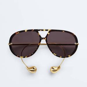 Bottega BV Acetate Frame Sunglasses UV Protection Fashion Eyewear for Men Women Outdoor Daily Wear Veneta - Product Image 1