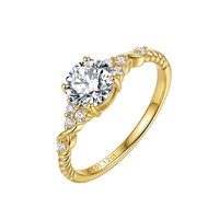 Bague en argent sterling 925 de luxe avec moissanite brillante pour femme, bague de fiançailles délicate en argent, cadeau de bijoux