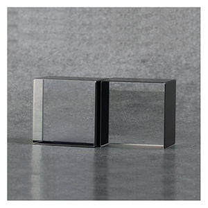 K9 ऑप्टिकल ग्लास पारदर्शी घन षट्फलकीय Beamsplitter चश्मे के लिए Spectroscopic प्रयोग ऑप्टिकल उपकरण - Product Image 3