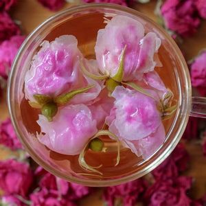 Tè ai Fiori di <span class=keywords><strong>Rosa</strong></span> Damascena Essiccati Naturali Commestibili Grandi Corolle <span class=keywords><strong>Rosa</strong></span> <span class=keywords><strong>Rosa</strong></span> Damascena Essiccate - Product Image 6