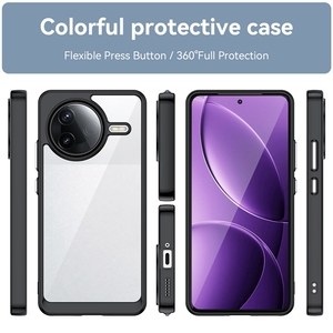 New Popular Shockproof Transparent clear <strong>Hard</strong> Pc+tpu Bumper Protective Phone Cover <strong>for</strong> Xiaomi Redmi K80 <strong>case</strong> High Quality - Product Image 3