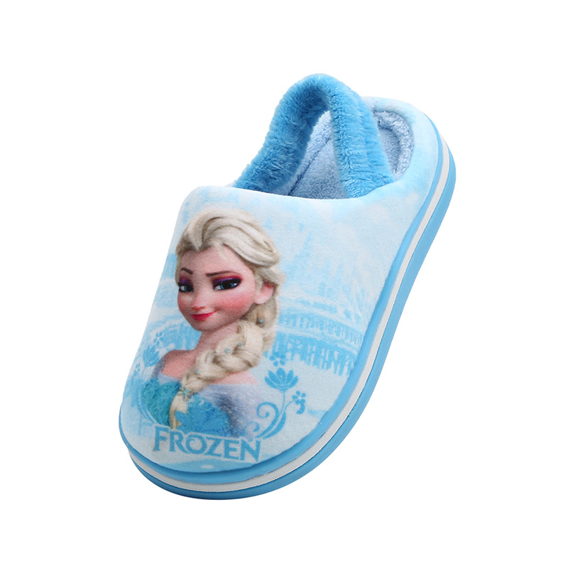 Оптовая продажа, красивые удобные теплые и нескользящие домашние плюшевые шлепанцы на плоской подошве для девочек, для улицы и дома