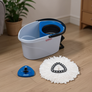 Kit Mop Ultraspin con Pedale e Testina per la Pulizia dei Pavimenti - Product Image 3