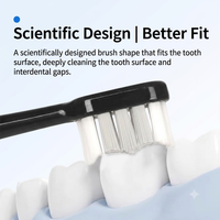 Nouvelle brosse à dents électrique étanche avec écran LCD, 4 modes, sonique, automatique, rechargeable, pour adultes