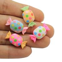 Breloques Kawaii en résine, cabochons en résine pour loisirs créatifs, breloques pour slime, miniatures alimentaires pour maison de poupée