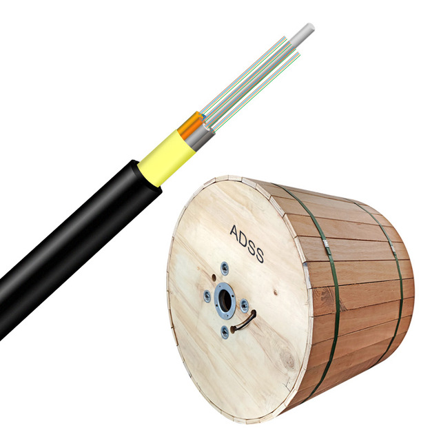 6 8 12 24 48 96 144 Core Ftth Outdoor Armoured Aerial Rodent ASU ADSS Fiber Optical Cable Single Mode 1km 2km Customized
