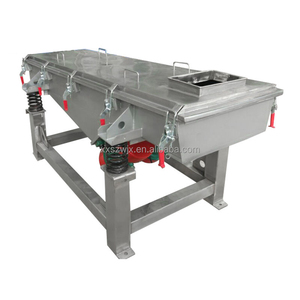 Bỏng ngô tách rung màn hình tuyến tính sàng vuông sàng lọc máy SUS304 không gỉ năng suất cao cát mịn - Product Image 2