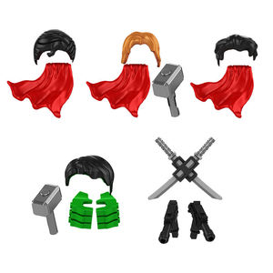 TP1016 Super Heroes Thor Onmi-Man Creative Mini Assembled <b>Building</b> Block Action Figure ABS Plastic Kid Collect Toy Juguete - Product Image 1