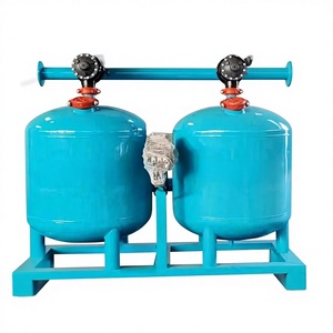 Filter Pasir Kerikil Backwash untuk Irigasi Cakram Pertanian Tetes Mikro-spray Otomatis Penuh Diameter 2-4 Inci - Product Image 1