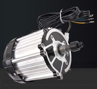 Moteur à aimants permanents à courant continu différentiel central 60v 72v 1800w pour tricycle