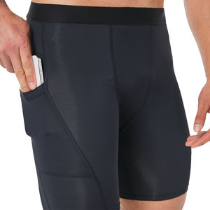 Heren Sport Compressie Shorts Voor Heren 5 Inch Met 2 Zakken - Product Image 2
