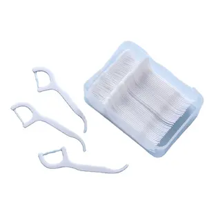 Private Label Natural Organic Bulk Custom Super Dental Floss Pick Eco Flosser