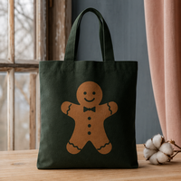 Sac en toile durable à imprimé élan, expédition rapide, stock disponible avec motif personnalisé pour l'emballage de marchandises saisonnières