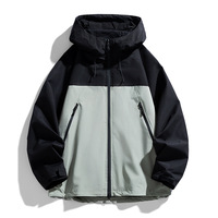 Veste de travail décontractée à capuche respirante et sans coutures pour homme et femme, en laine/soie, coupe ample, printemps-automne