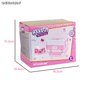 Powder Blusher Box Eye Shadow Nail Gel Polish Kit <strong>Girls</strong> Items Toy <strong>Beauty</strong> Salon Make up Makeup Sets Full Box Toy for Wholesale - Product Image 6