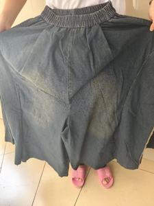 ZHEZHE S-3XL 2026 <span class=keywords><strong>Jeans</strong></span> da <span class=keywords><strong>Donna</strong></span> Stile Americano, Vita Elastica, Orlo Irregolare, Gamba Larga, Alta Qualità - Product Image 6