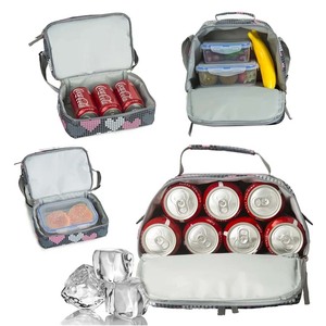 Bolsas Térmicas para Almuerzo de Poliéster 300D Resistentes al Agua, con Diseño de Corazones, para Niños, Contenedor de <span class=keywords><strong>Alimentos</strong></span>, Caja Refrigeradora para la Vuelta al Cole y Viajes - Product Image 2