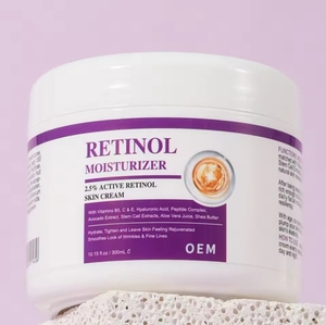 Crème hydratante au rétinol 2,5% Actinic pour le visage, anti-âge, nourrissante, 300 ml, avec vitamines B5 et E - Product Image 2