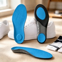 Semelles intérieures sportives AureRight en mousse PU avec supports de voûte plantaire en TPU, talonnette profonde, anti-fatigue, lavables, pour le soin des pieds – Vente directe usine