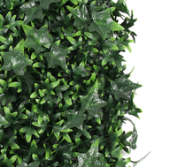 Plantes artificielles suspendues en plastique simulé décoration murale fausses feuilles et fleurs panneaux artificiels pour la décoration