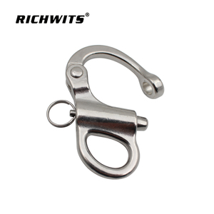 Grilletes a presión de acero inoxidable para Kayak, velero, yate, equipo de navegación, 2mm, duradero, liberación rápida - Product Image 2