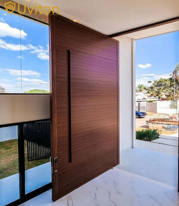 Uviton Modern American Design House Front Pivot <strong>Door</strong> Large Entrance Modern Entry <strong>Door</strong> Security <strong>Doors</strong> for Houses Exterior - Product Image 2