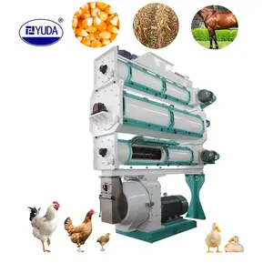 YUDA CE Aquatic Feed Pellet Machine Fish Shrimp Crab Feed Pelleting Machine Shrimp Fish Feed Pelletizer