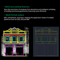 Logiciel LiDAR360MLS : Dessins architecturaux et modules (y compris les modules structurels, de plans d'élévation, de plans de plancher et de BIM)