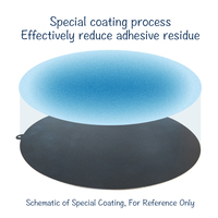 Custom Black Abrasive Disc Magnetic Anti-Stick High Rigidity Durable Metal Base 3.0mm Thickness Sample Preparation Made in China