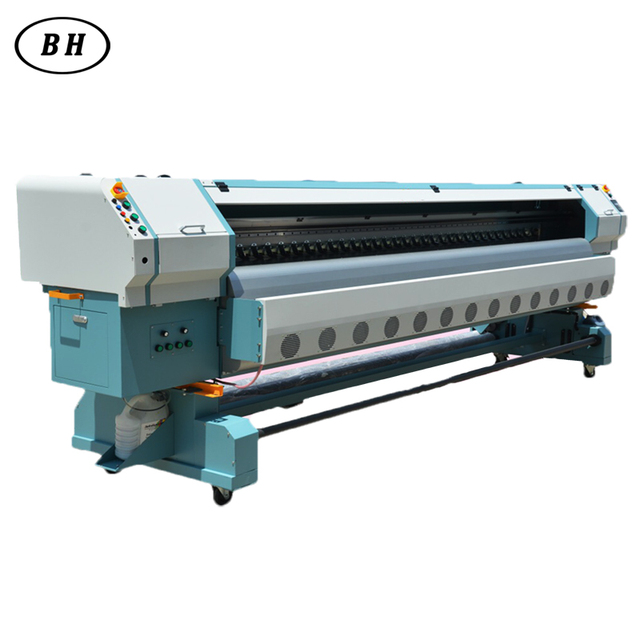 High Productivity 3.2m Large Wide Format BH-3208 Solvent Printer Konica minolta 512i 30pl Printhead Printing Machine for Flex Ba