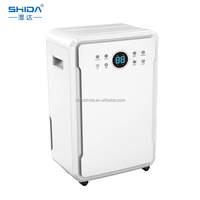 Déshumidificateur 156L de qualité commerciale avec technologie LGR Déshumidificateur pour la restauration des dégâts d'eau